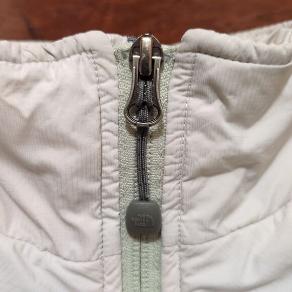 The North Face Tamburello Puffer Vest Cream Ivory Cropped Primaloft Women's XS - Picture 4 of 13